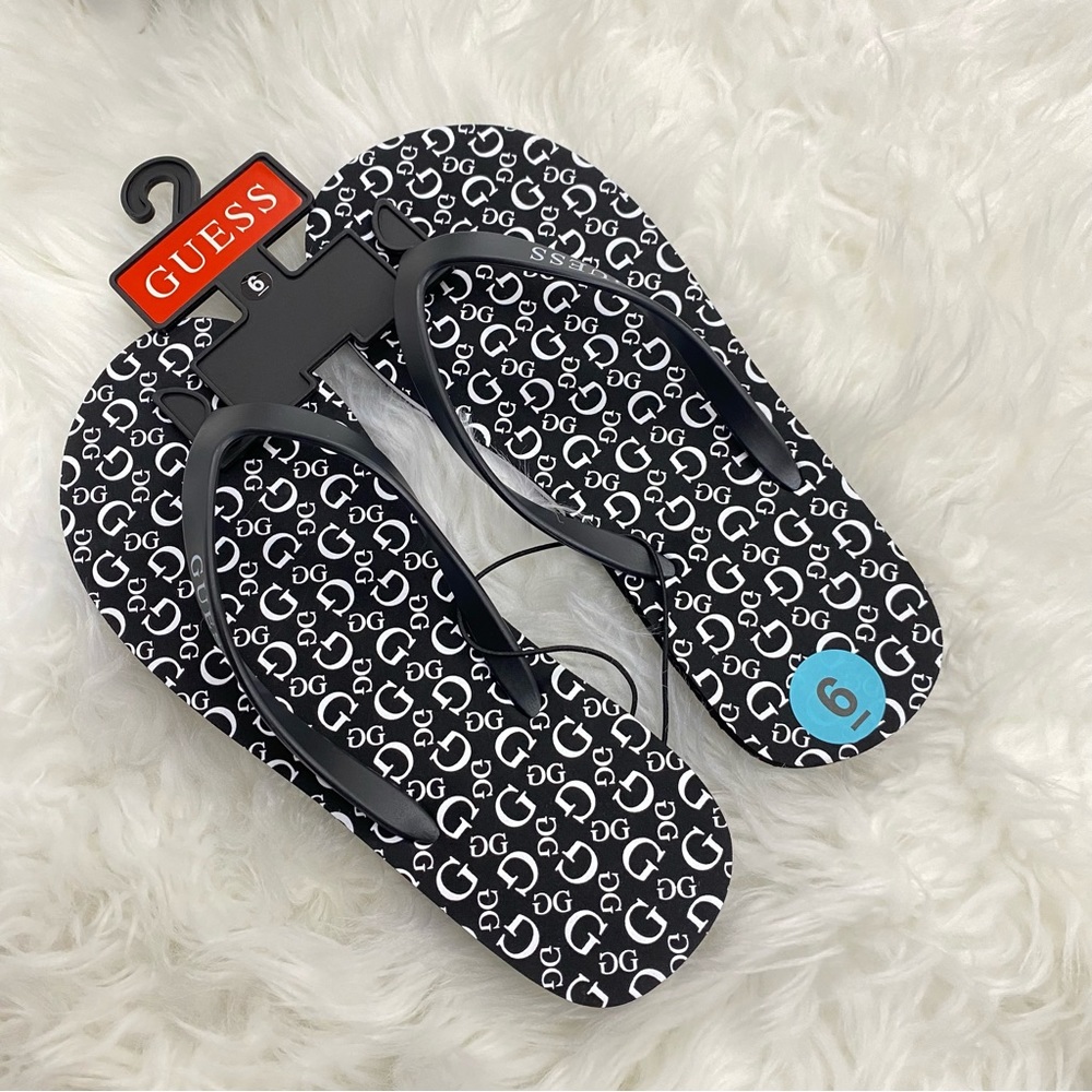GUESS Flat Sandal Flip Flop by G Logo